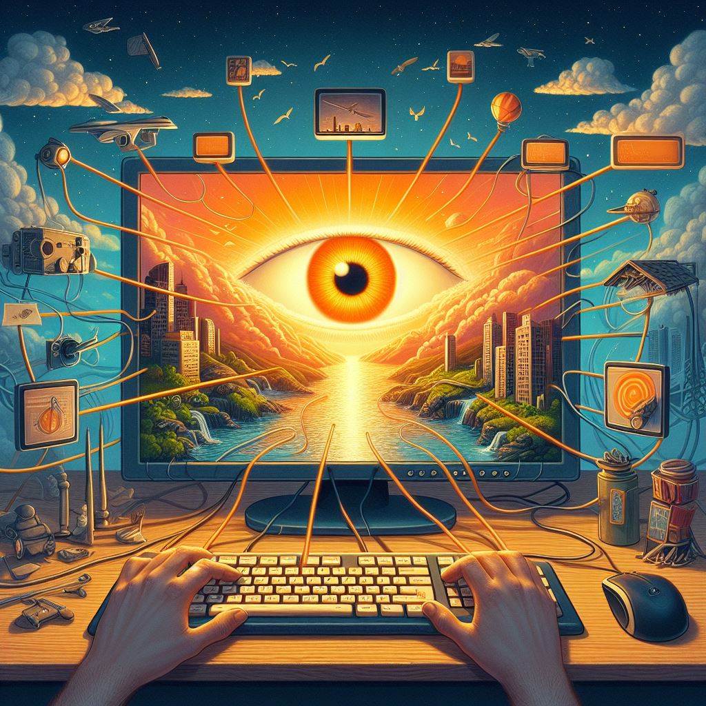 Návrh panelu pro PC klávesnicí od AI